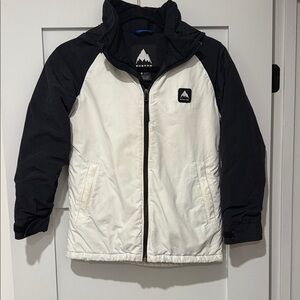 Burton Two-Tone Black and White Jacket